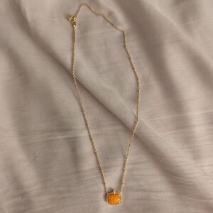 VGUC Kendra Scott Pumpkin Necklace